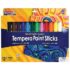 Creativity Street Glide-On Tempera Paint Sticks-Primaries (12ct)