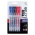 Sakura Retractable Classic 08 Gelly Roll Pen - 6pk (2red, 2black, 2blue)