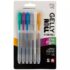 Sakura Retractable Classic 08 Gelly Roll Pen - 6pk (metallics: green, purple, blue, silver, gold & opaque white )