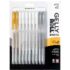 Sakura Retractable Craft 08 Gelly Roll Pen - 10pk (2gold, 2silver & 6 opaque white)