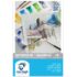 Royal Talens Van Gogh Watercolor Paper Block   6"x9" - White Cold Press (15 Sheets, 140lb)   94178002