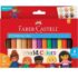 Faber Castell Modeling Clay 15ct World Colors   FC14353
