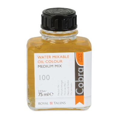 Royal Talens Cobra Water Mixable Oil Paint Medium Mix - 75ml  24281100