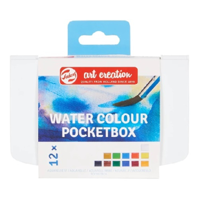 Royal Talens Art Creation Watercolor Pocket Box Set - 12xPans  22112M