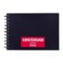 Amsterdam Black Hard, Spiral-bound Sketchbook (A5)  5.8"x8.3"   93023022