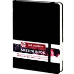Royal Talens Art Creation Black Hard-bound Sketchbook  5.1"x8.3"   9314002M