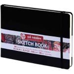 Royal Talens Art Creation Black Hard-bound Sketchbook  8.3"x5.8"   9314005M