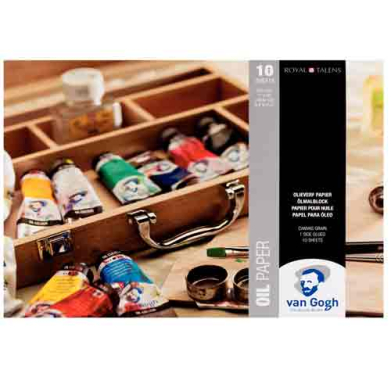 Van Gogh Oil Paint Paper Pad  9.4"x12.6"  (10 sheets, 111lb)   93152432