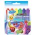 Bazic Assorted Washable Scented Markers (6/Pack)  BZ1285