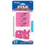 Bazic Pink Eraser Combo Pack 15ct  BZ2233