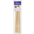 Bazic 3/8" x 12" Round Natural Assorted Diameter Wooden Dowels (10/Bag)  BZ6813