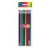 Bazic Metallic Laser Foil Pencils w/ Erasers  (8/pk)  BZ712