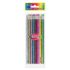 Bazic Metallic Glitter Pencils w/ Erasers  (8/pk)  BZ713