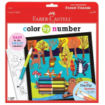 Faber-Castell Color by Numbers Forest Friends Art Set  FC14565