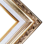 Series 139G Ornate Gold Frame with Linen liner    FRMTP-139G-20X24