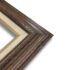 Closeout Econo Frame Walnut Stain with Linen Liner - 4"x5"