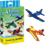 Faber-Castell Creativity for Kids  4 Foam Airplane Fliers  FC1473000