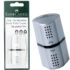 Faber Castell Grip Trio Pencil Sharpener, (Blister carded) -Silver   FC283898T