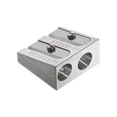 Faber Castell  Double Hole Metal Pencil Sharpener   FC185710