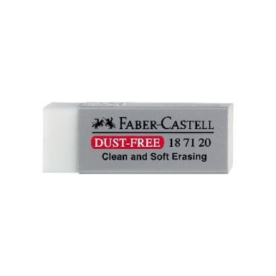 Faber Castell Dust Free Vinyl Eraser each  FC187120