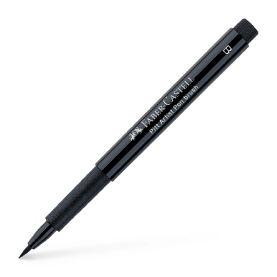 Pitt Artist Pen Brush Tip - Black   FC567499