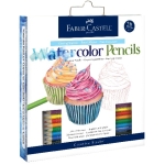 Faber Castell Creative Studio Getting Started Watercolor Pencils Art Set  FC800094T