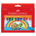 Faber Castell Jumbo Broad Line Markers - (12 Pack) Assorted Colors   FC9150212