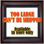 Series 20A - Walnut Plein Air Frame  - IN STORE PICK UP ONLY- CAN NOT SHIP-  FRMTP-20W-24x36