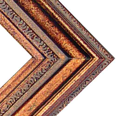 Series 446 Antique Gold Gallery Deluxe Frame    FRMTP-446AG-9x12