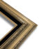 Econo Frame Gold with Gold and Black Velvet Liner - 22" x 28"