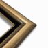 Econo Frame Tuscan Gold with Gold and Black Velvet Liner - 12" x 16"
