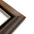 Econo Frame Walnut Stain with Black Liner - 15" x 30"