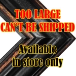 Series 83 Dark Antique Gold 5 1/2" wide Museum Frame   FRMTP-83A-24X36