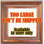 Series 446 Antique Gold Gallery Deluxe Frame  - IN STORE PICK UP ONLY- CAN NOT SHIP-   FRMTP-446AG-24X36