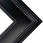 Series M1-BK Smooth Black Plein Air Frame  FRMTP-M1-BK-12x16