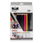Royal Langnickel Essentials Learn to Manga Art Set- 25pc RSET-LT262
