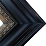 Series 333D Gallery Deluxe Dark Antique Frame 8" x 10"