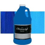 Chromacryl Acrylic Paint  2 Liter (67.7oz)- Neon Blue  CH1424