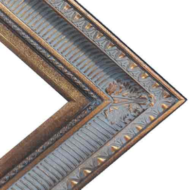Series 655D Dark Gold Ornate Frame  FRMTP-655D-11x14