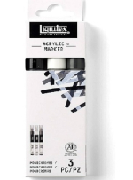 Liquitex Professional Fine Acrylic Paint Marker Set - (3 Pack) Essentials  WN3699242