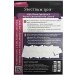 Spectrum Noir High Gloss White Cardstock 8.5" X 5.5" - (15 Sheets) Scored