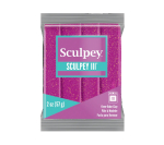 Sculpey III Oven-Bake Clay (2oz bar) - Violet Glitter