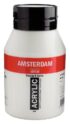 Royal Talens Amsterdam Acrylic Paint - (33.8oz/1000ml)  104 Zinc White