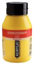 Royal Talens Amsterdam Acrylic Paint - (33.8oz/1000ml) 268  Azo Yellow Light