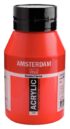 Royal Talens Amsterdam Acrylic Paint - (33.8oz/1000ml) 315  Pyrrole Red