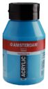 Royal Talens Amsterdam Acrylic Paint - (33.8oz/1000ml) 564 Brilliant Blue