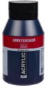 Royal Talens Amsterdam Acrylic Paint - (33.8oz/1000ml) 566 Prussian Blue Phthalo