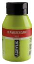 Royal Talens Amsterdam Acrylic Paint - (33.8oz/1000ml) 617 Yellowish Green