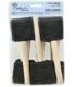 Royal Langnickel Crafters Choice 2" Poly Foam Brushes Wooden Handle 12 pieces