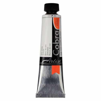 Cobra Artist Oil Paint (150ml)- Zinc White   *Series 1 104
